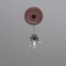 Ekena Millwork PVC Medallion (Canopies up to 9 1/2"), 16"OD x 3 1/2"ID x 1 3/8"P, Metallic Champagne Pink CMP16TRFCP - alternate 6